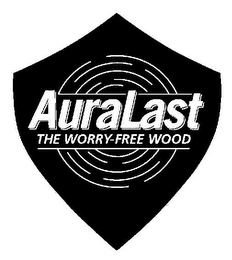 AURALAST THE WORRY-FREE WOOD logo