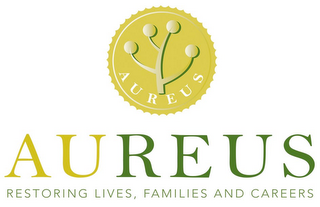 AUREUS RESTORING LIVES, FAMILIES AND CAREERS logo
