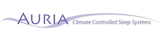 AURIA CLIMATE CONTROLLED SLEEP SYSTEMS logo