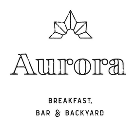AURORA BREAKFAST, BAR & BACKYARD logo