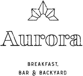 AURORA BREAKFAST, BAR & BACKYARD logo