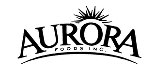 AURORA FOODS INC. logo
