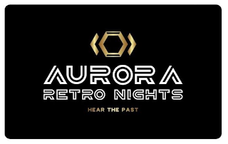 AURORA RETRO NIGHTS HEAR THE PAST logo
