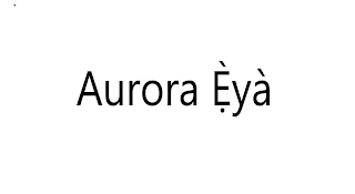 AURORA ÈYÀ logo