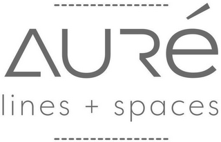 AURÉ LINES + SPACES logo