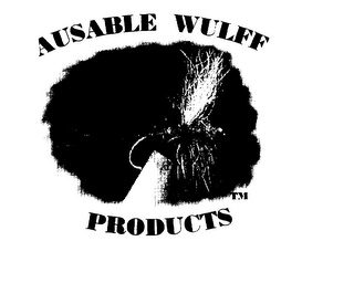 AUSABLE WULFF PRODUCTS logo