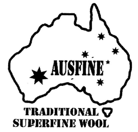 AUSFINE TRADITIONAL SUPERFINE WOOL logo