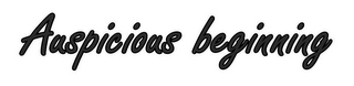 AUSPICIOUS BEGINNING logo