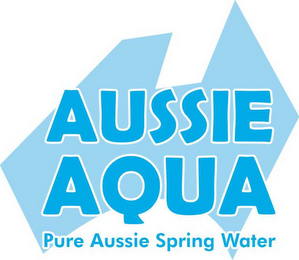 AUSSIE AQUA PURE AUSSIE SPRING WATER logo