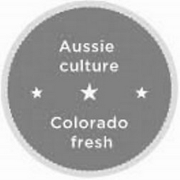 AUSSIE CULTURE COLORADO FRESH logo