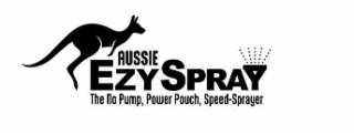 AUSSIE EZY SPRAY THE NO PUMP, POWER POUCH, SPEED-SPRAYER logo
