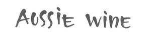AUSSIE WINE logo