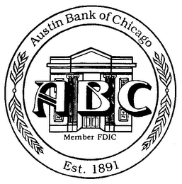 AUSTIN BANK OF CHICAGO EST. 1891 ABC logo