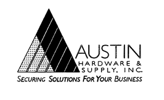 AUSTIN HARDWARE & SUPPLY, INC. SECURING SOLUTIONS FOR YOUR BUSINESS logo