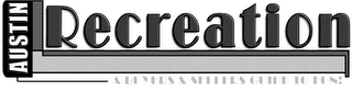 AUSTIN RECREATION A BUYERS AND SELLERS GUIDE TO FUN! logo
