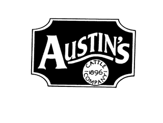 AUSTIN'S CATTLE COMPANY 1896 logo