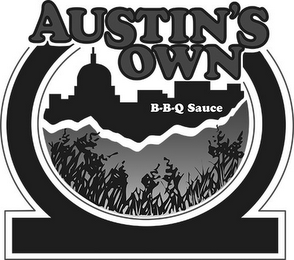 AUSTIN'S OWN B-B-Q SAUCE logo