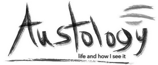 AUSTOLOGY LIFE AND HOW I SEE IT logo