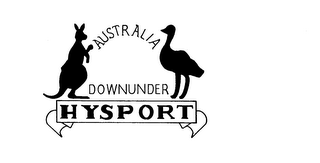 AUSTRALIA DOWNUNDER HYSPORT logo