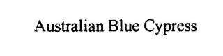 AUSTRALIAN BLUE CYPRESS logo