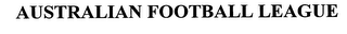 AUSTRALIAN FOOTBALL LEAGUE logo