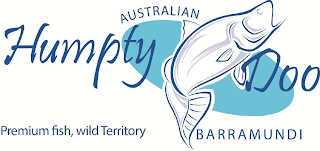 AUSTRALIAN HUMPTY DOO BARRAMUNDI PREMIUM FISH, WILD TERRITORY logo