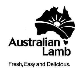 AUSTRALIAN LAMB FRESH, EASY AND DELICIOUS. logo