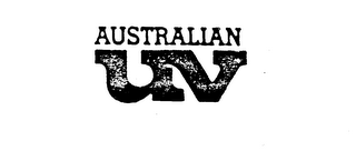 AUSTRALIAN UV logo
