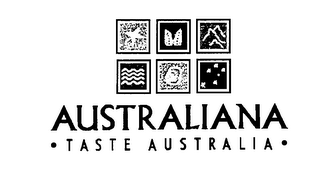 AUSTRALIANA TASTE AUSTRALIA logo