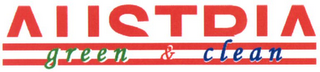 AUSTRIA GREEN & CLEAN logo
