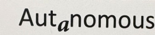 AUTANOMOUS logo