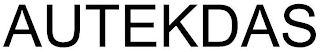 AUTEKDAS logo