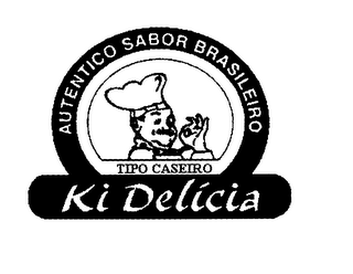 AUTENTICO SABOR BRASILEIRO TIPO CASEIROKI DELICIA logo
