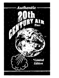 AUTHENTIC 20TH CENTURY AIR A BLAST FROMTHE PAST! logo