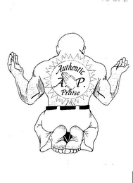 AUTHENTIC A. P. PRAISE logo