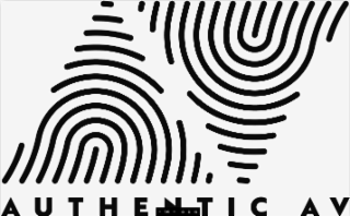 AUTHENTIC   A V logo