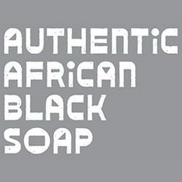 AUTHENTIC AFRICAN BLACK SOAP logo