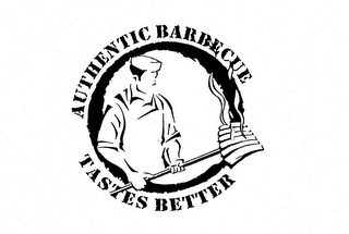 AUTHENTIC BARBECUE TASTES BETTER logo
