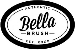 AUTHENTIC BELLA BRUSH EST. XOXO logo