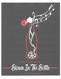 AUTHENTIC, BLOWN IN THE BOTTLE, ENTERTAINMENT logo