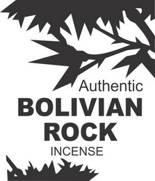 AUTHENTIC BOLIVIAN ROCK INCENSE logo