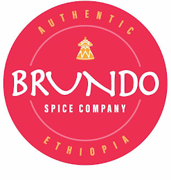 AUTHENTIC BRUNDO SPICE COMPANY ETHIOPIA logo