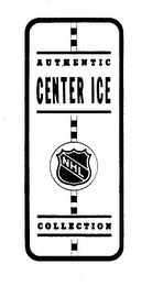 AUTHENTIC CENTER ICE NHL COLLECTION logo