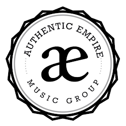 AUTHENTIC EMPIRE AE MUSIC GROUP logo
