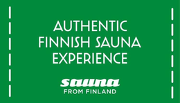 AUTHENTIC FINNISH SAUNA EXPERIENCE SAUNA FROM FINLAND logo