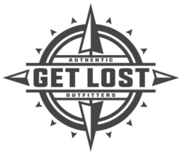 AUTHENTIC GET LOST OUTFITTERS logo