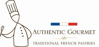 AUTHENTIC GOURMET TRADITIONAL FRENCH PASTRIES logo