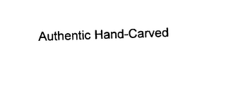 AUTHENTIC HAND-CARVED logo