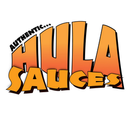 AUTHENTIC... HULA SAUCES. logo