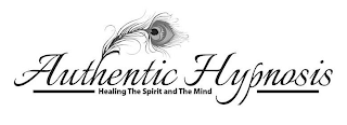 AUTHENTIC HYPNOSIS HEALING THE SPIRIT AND THE MIND logo